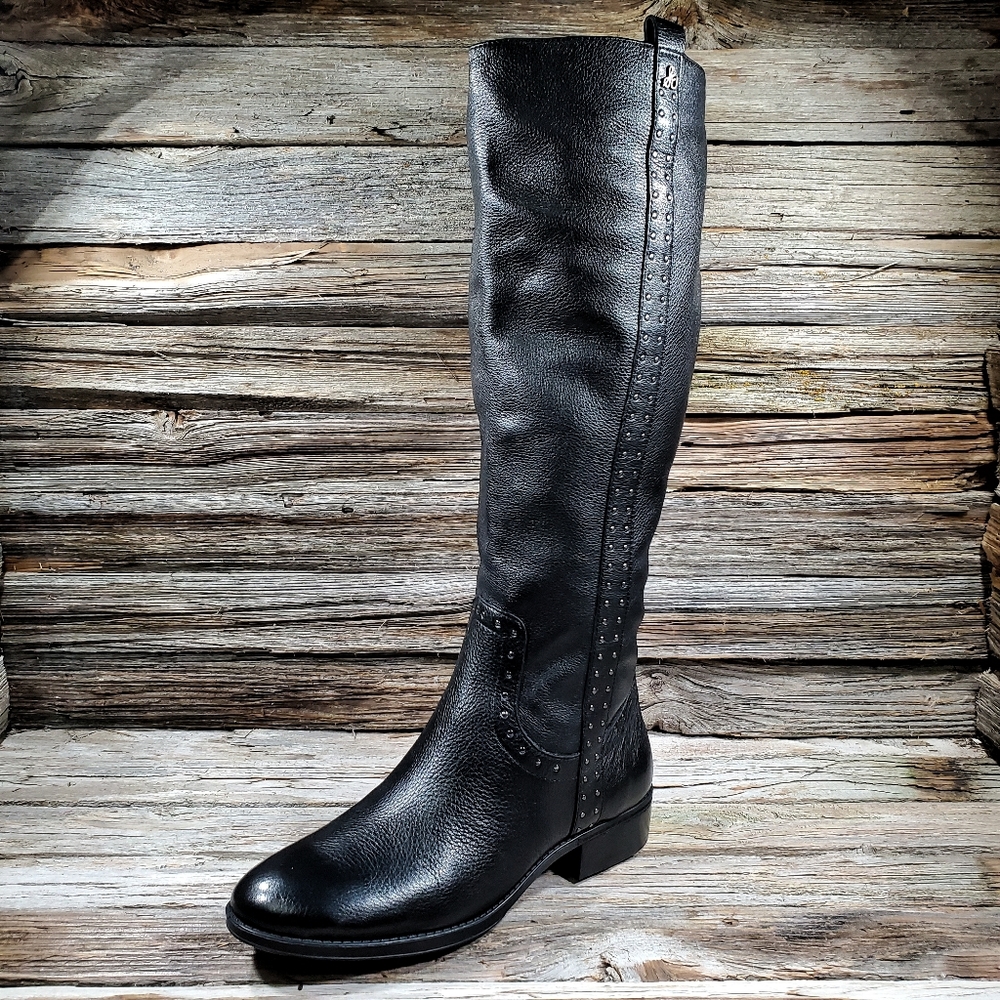NIB Sam Edelman Prina Knee High Boot Leather Stud